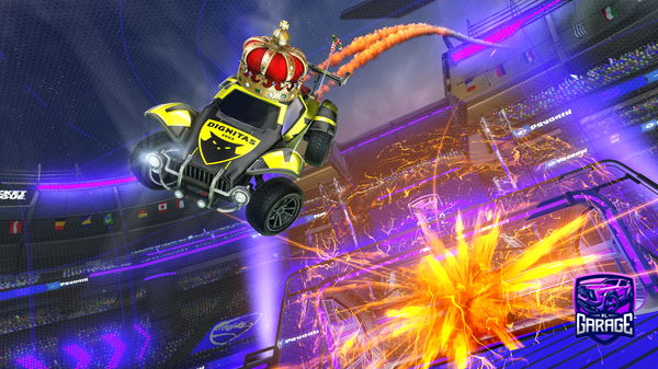 A Rocket League car design from enes_932