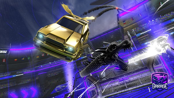 A Rocket League car design from FvriaSG