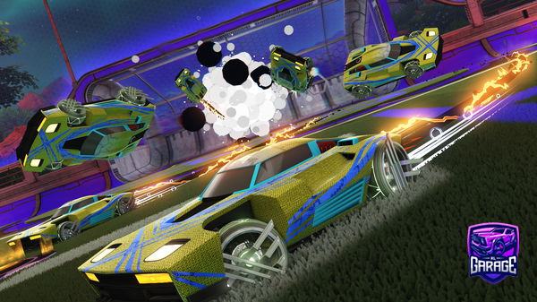 A Rocket League car design from DaceyB