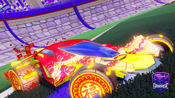 A Rocket League car design from Dinnerbone_69