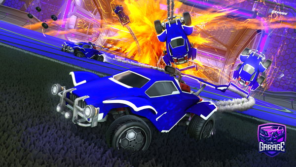 A Rocket League car design from WOOOOOOOOOOO