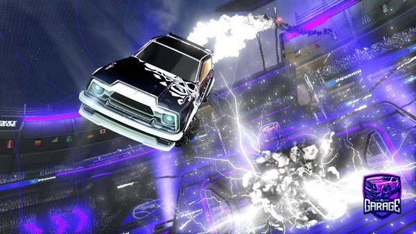 A Rocket League car design from younicue