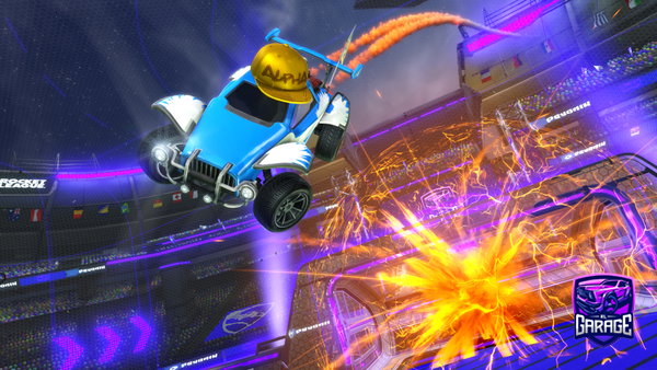 A Rocket League car design from azoz_alsady