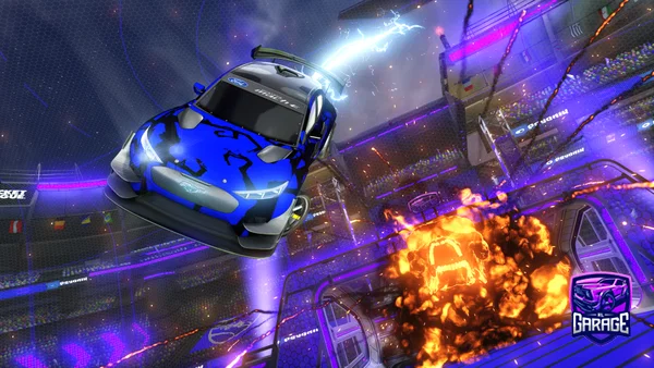 A Rocket League car design from JesusJAM
