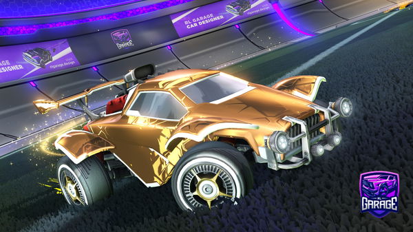 A Rocket League car design from FoundNoGoodName