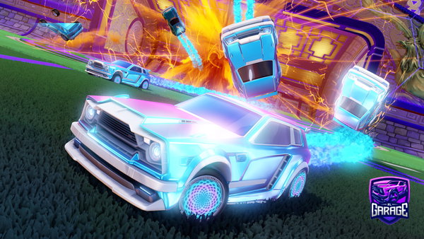 A Rocket League car design from His-Q-