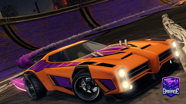 A Rocket League car design from boosted497