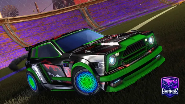 A Rocket League car design from LividFalcon