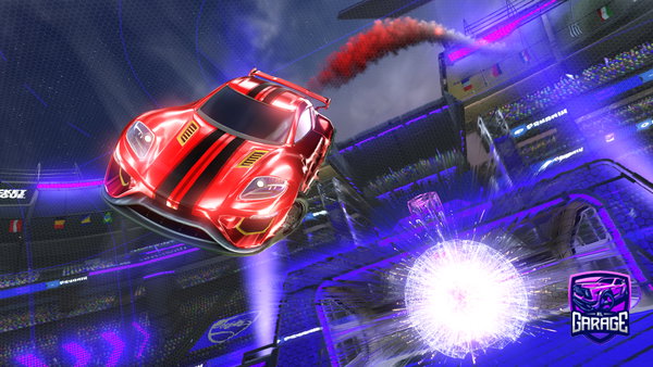 A Rocket League car design from lulose2008