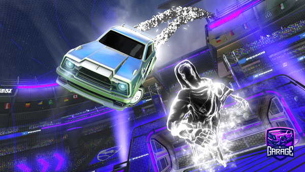 A Rocket League car design from LOST-LJW