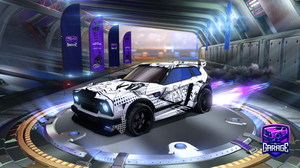 A Rocket League car design from Thlort