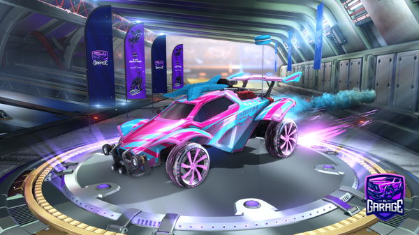 A Rocket League car design from Eliasjav03