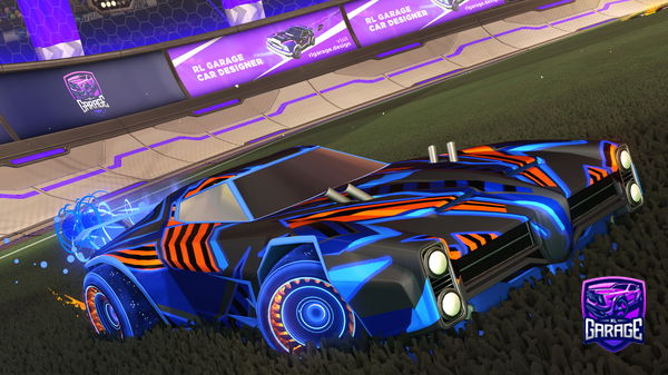 A Rocket League car design from Jonaxy