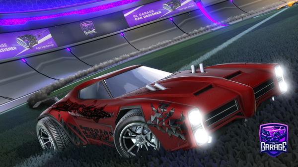 A Rocket League car design from MDP-lory_42