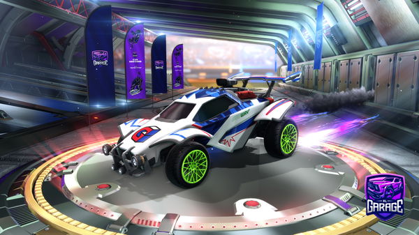 A Rocket League car design from vanno