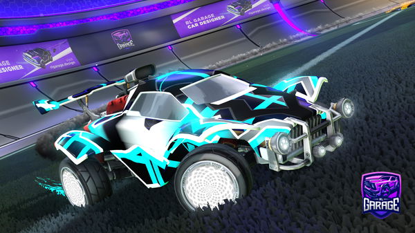 A Rocket League car design from Krandris_