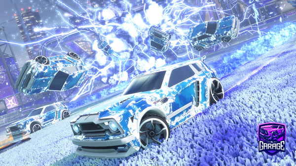A Rocket League car design from spacebobmcy