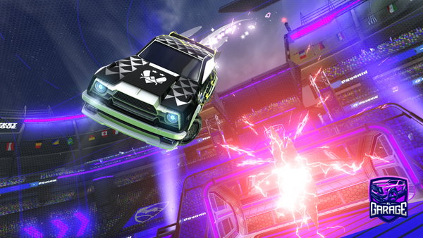 A Rocket League car design from Lordiceman7899