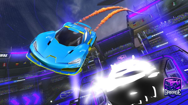 A Rocket League car design from Manucrac25