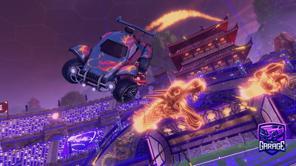 A Rocket League car design from left_twix37