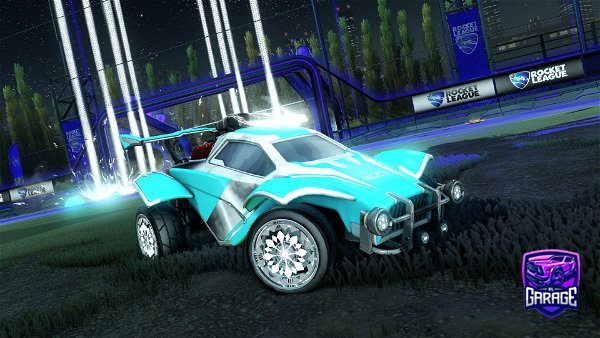 A Rocket League car design from PoShiesty