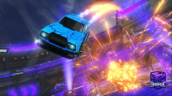 A Rocket League car design from JxnnRL