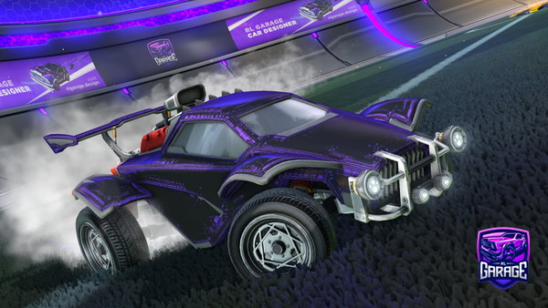 A Rocket League car design from Zamsu