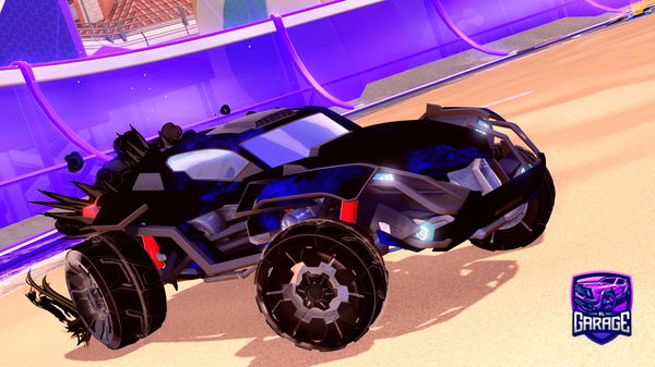 A Rocket League car design from Bellyy_Bean