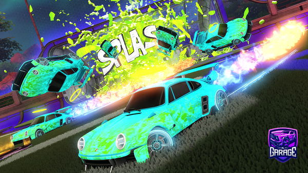 A Rocket League car design from albert12