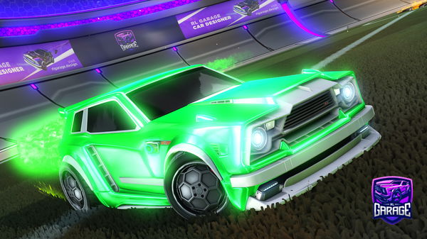 A Rocket League car design from SOLID_Joshie