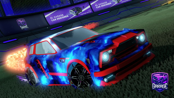 A Rocket League car design from DDudovsk