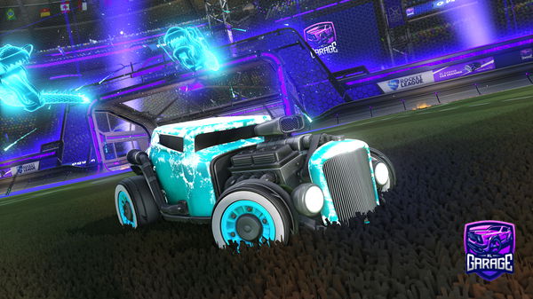 A Rocket League car design from Imsalty