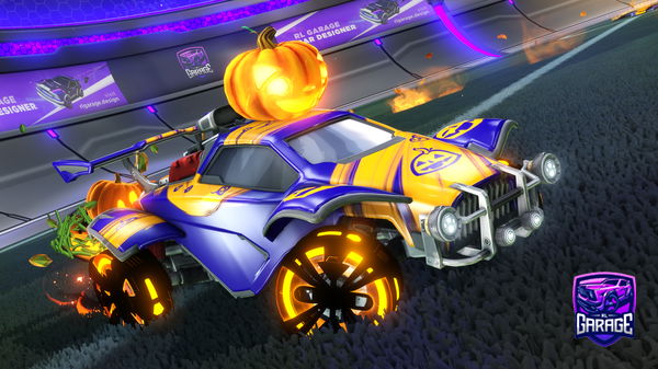 A Rocket League car design from Redninja87