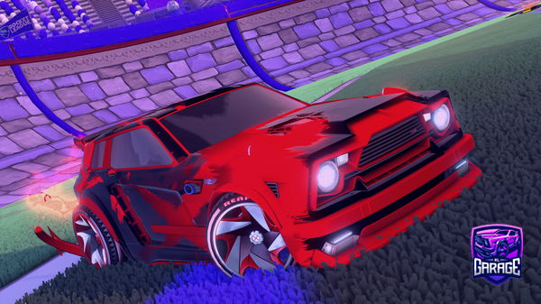 A Rocket League car design from 2K26