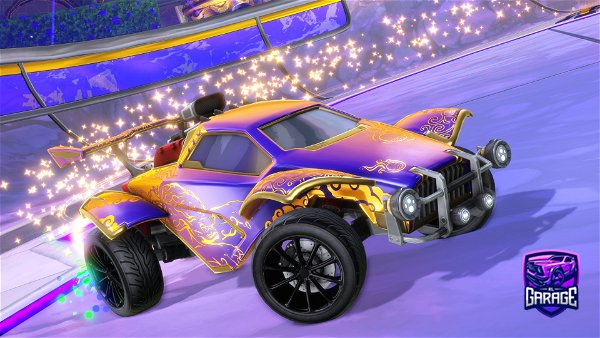 A Rocket League car design from Rororl5