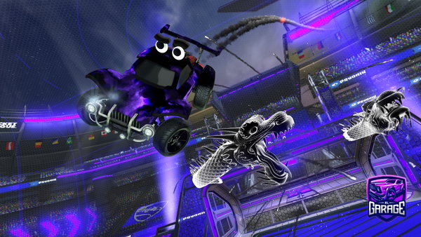 A Rocket League car design from blurrylmfao