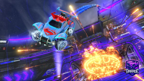 A Rocket League car design from lightshadowww