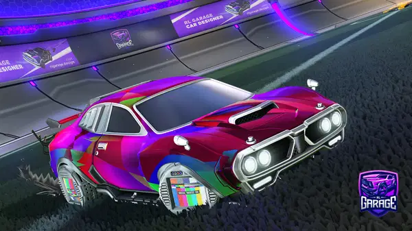 A Rocket League car design from ozzlol