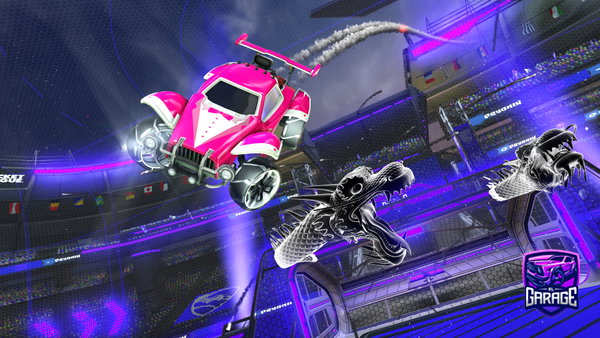 A Rocket League car design from beasty27