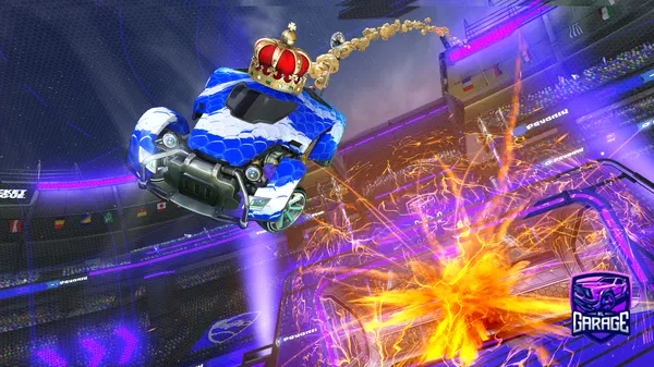 A Rocket League car design from Theanthonny