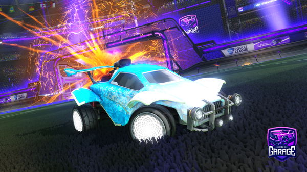 A Rocket League car design from AIM17-RL