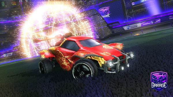 A Rocket League car design from Somerandomguy668