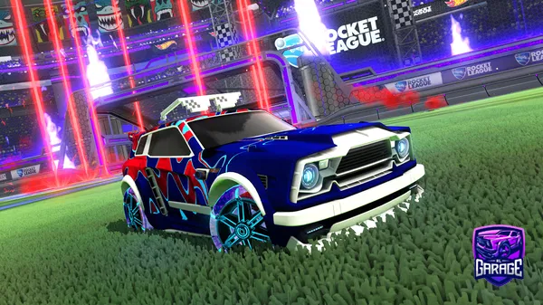 A Rocket League car design from WrldRnnrMVLN
