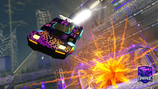 A Rocket League car design from OneZero5