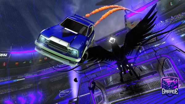 A Rocket League car design from Z-Yumeo