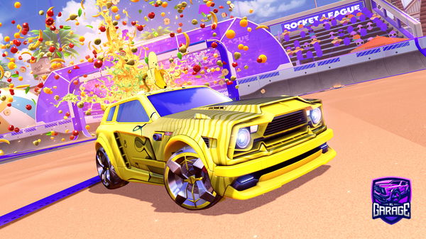 A Rocket League car design from Noxalymph