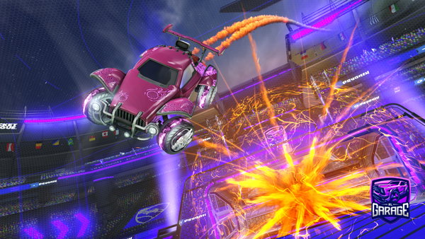 A Rocket League car design from Laughingboy589