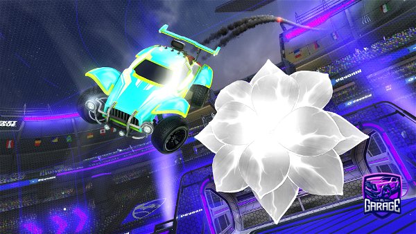 A Rocket League car design from Unicked