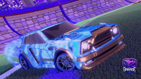 A Rocket League car design from TrappyFigure