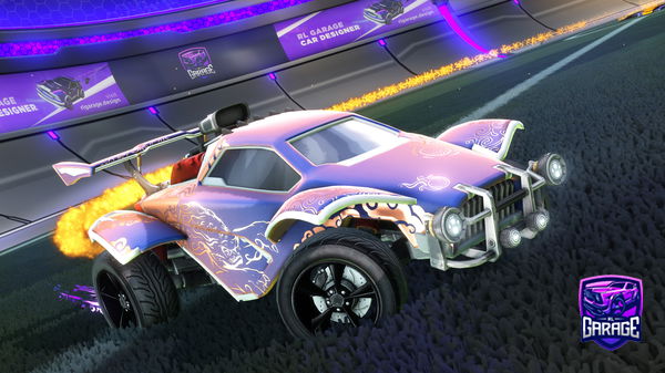 A Rocket League car design from Mti________endrit